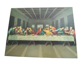ICONO ÚLTIMA CENA DA VINCI 30X40 CM