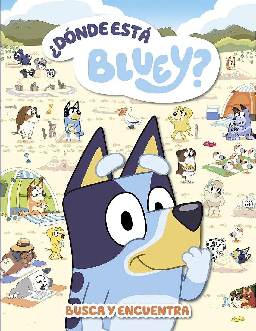 Bluey. Actividades - ¿Dónde Está Bluey? (Edición En Español)