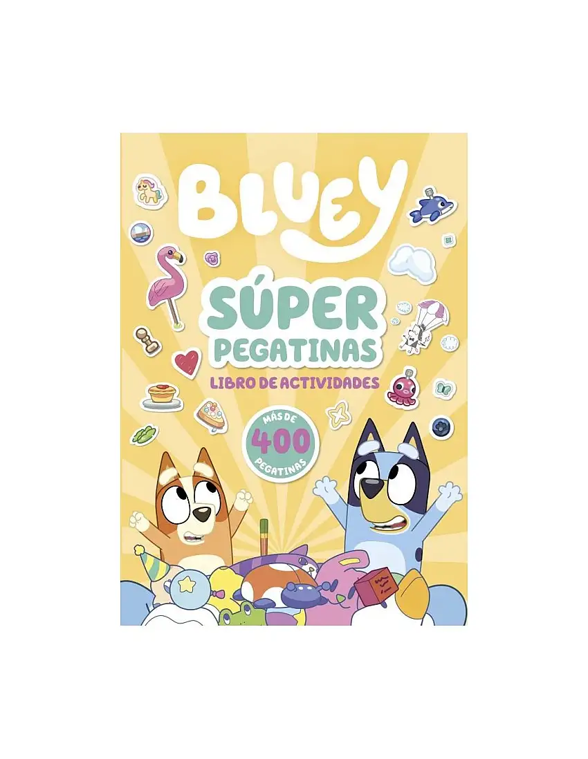 Bluey. Actividades - Súper Pegatinas