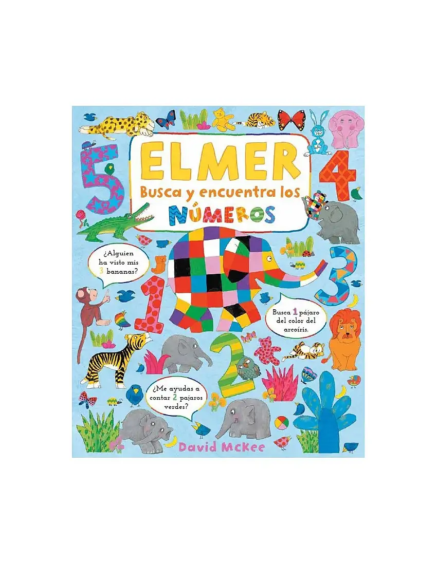 Busca Y Encuentra Los Números De Elmer
