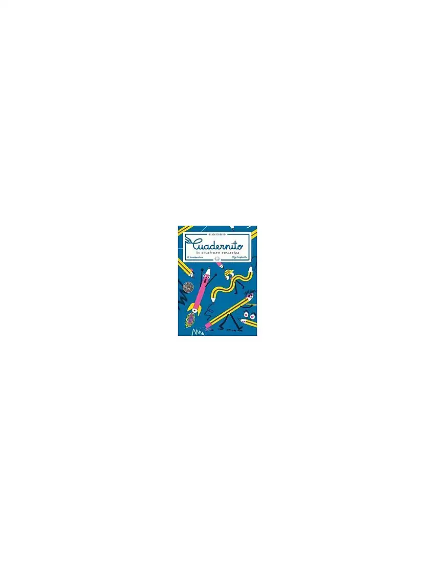 Cuadernito De Escritura Divertida