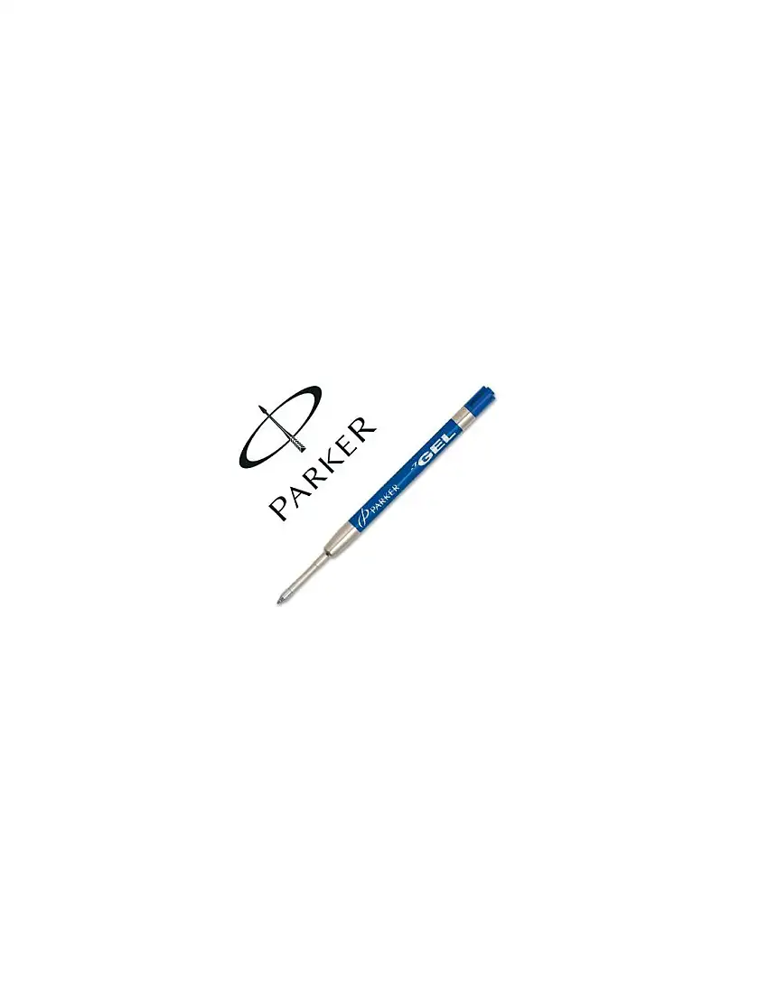 Recambio Boligrafo Gel Parker Azul