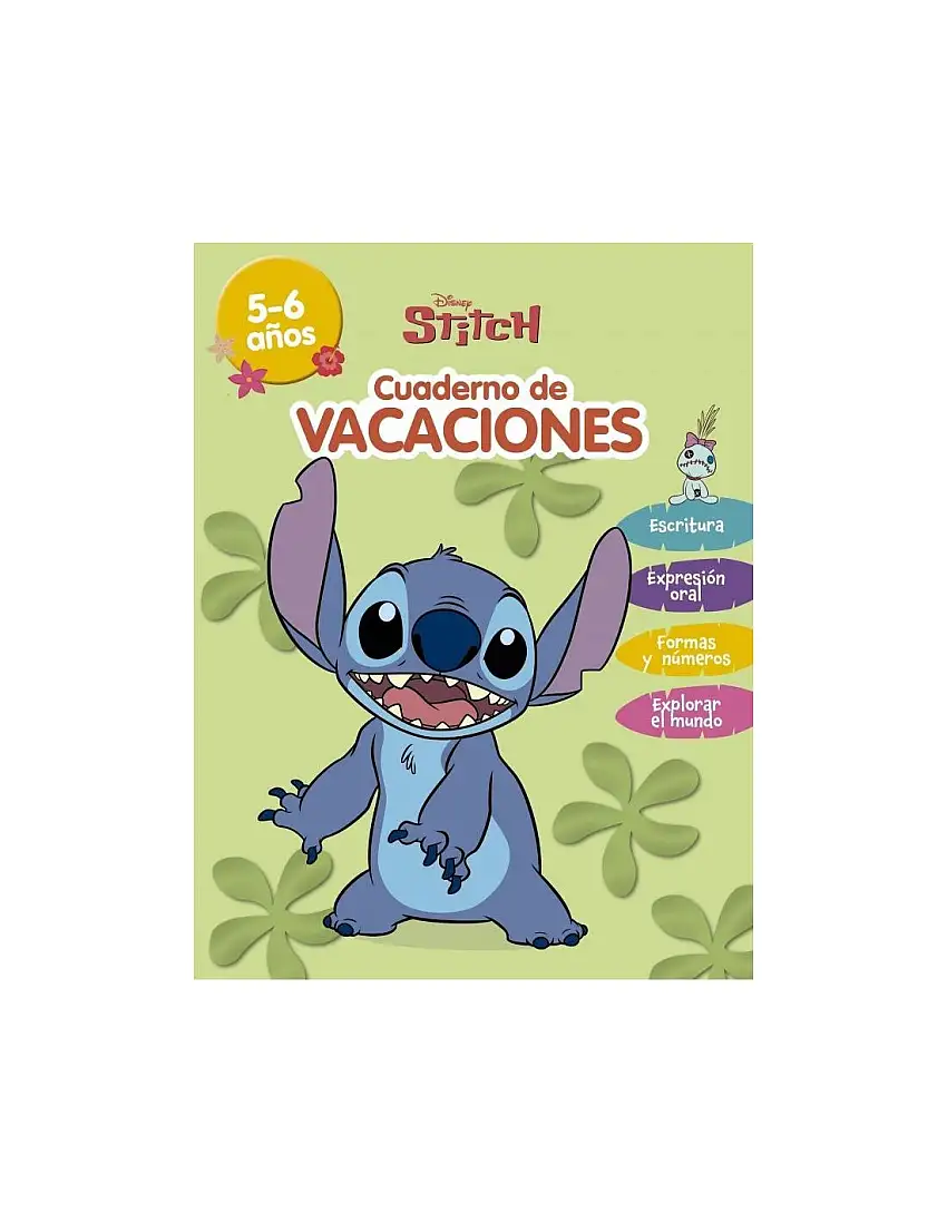 Stitch. (5-6 Años) (Disney. Cuaderno De Vacaciones)
