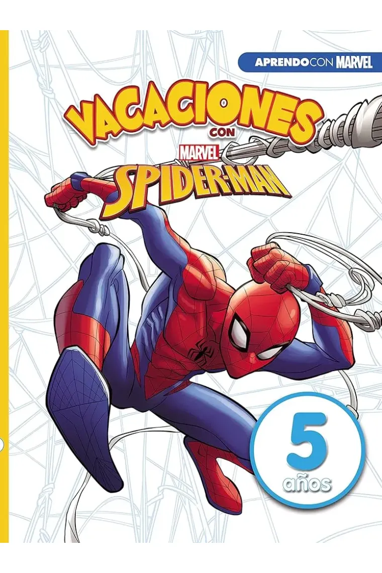 Vacaciones con Spiderman. 5 años (Aprendo con Marvel)