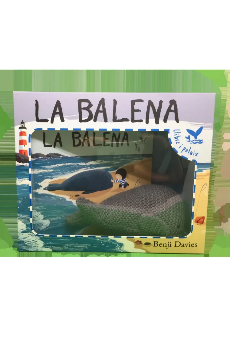 La balena - Llibre i peluix (Catalán)