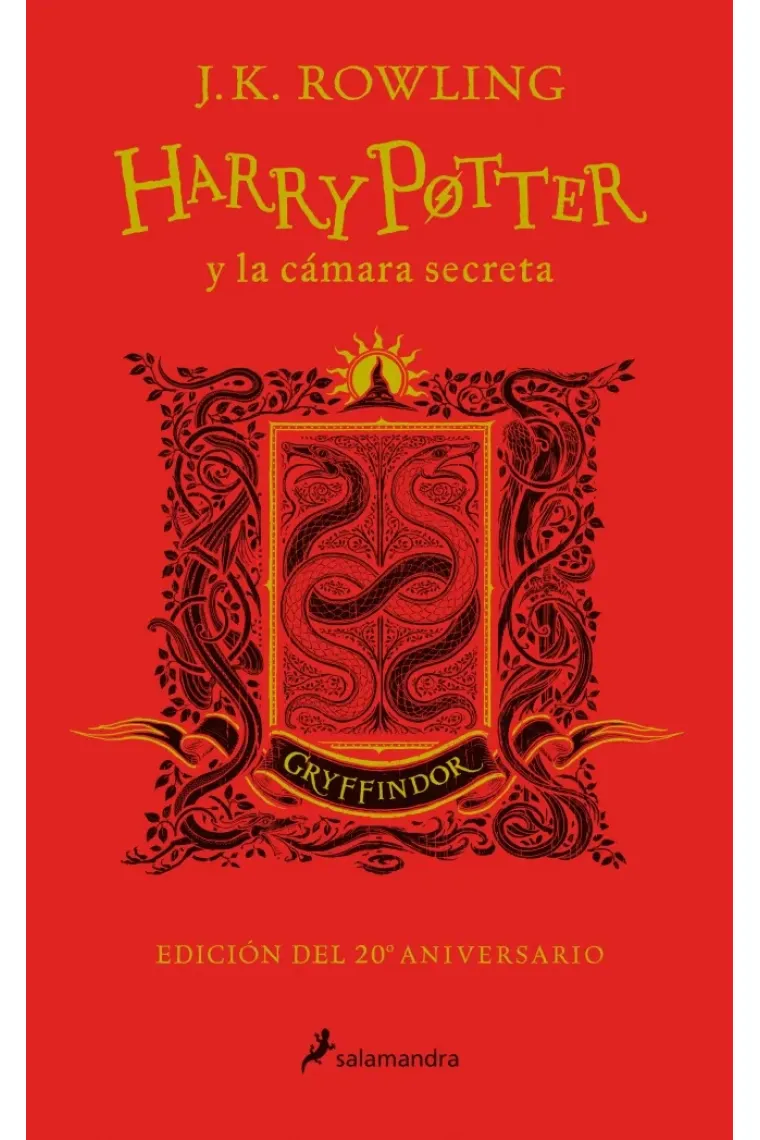 Harry Potter y la cámara secreta. Gryffindor. Rojo