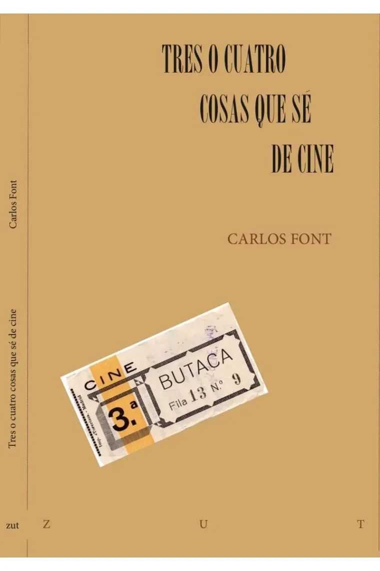 Tres o cuatro cosas que sé de cine