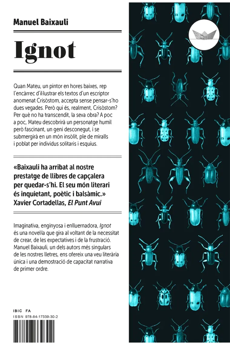 Ignot (Premi Llibreter 2020) (Catalán)