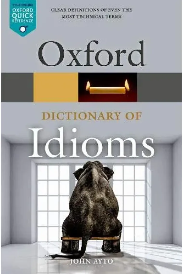 Oxford Dictionary of Idioms (Oxford Quick Reference) (Inglés)