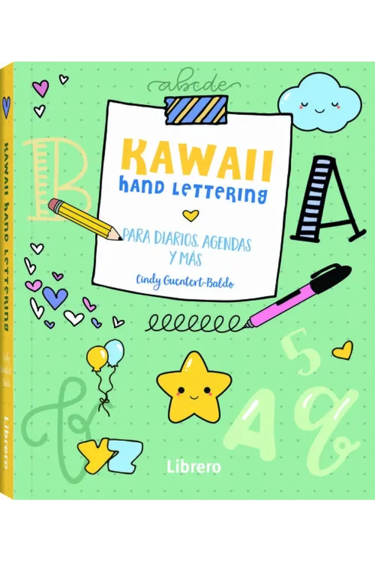 Kawaii hand lettering. Para diarios, agendas y más