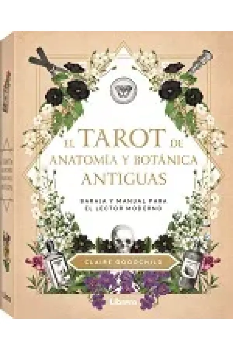 Tarot de anatomía y botánica antiguas