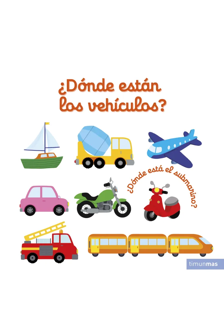 ¿Dónde están los vehículos?