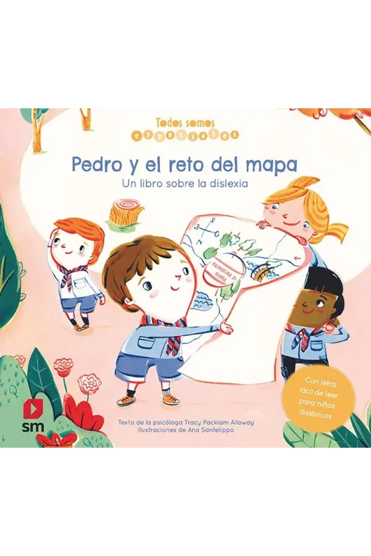 Pedro y el reto del mapa. Un libro sobre la dislexia