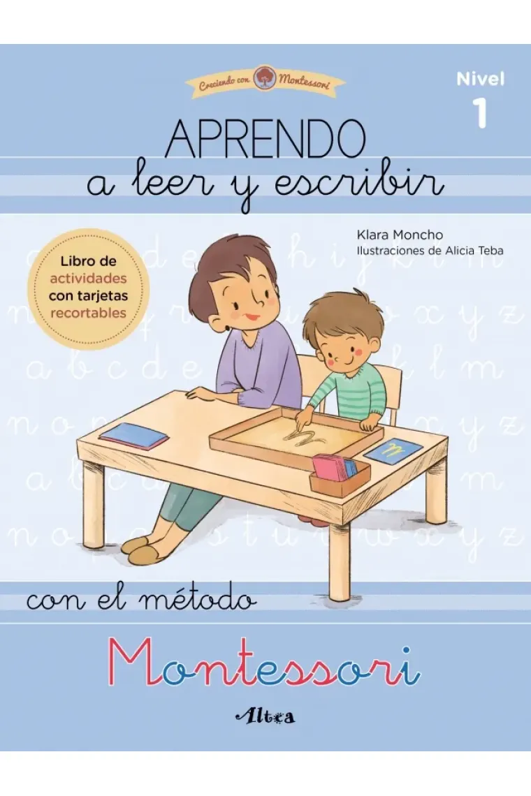Aprendo a leer y escribir con el método Montessori nivel 1
