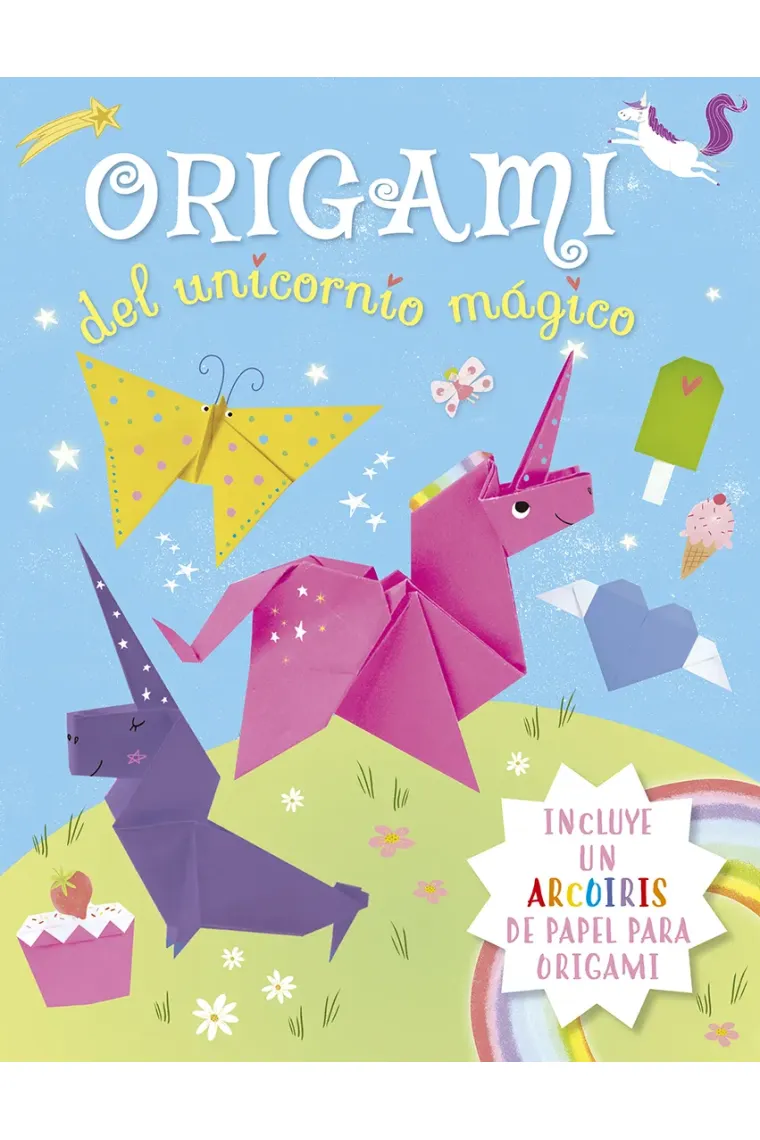 Origami el unicornio mágico