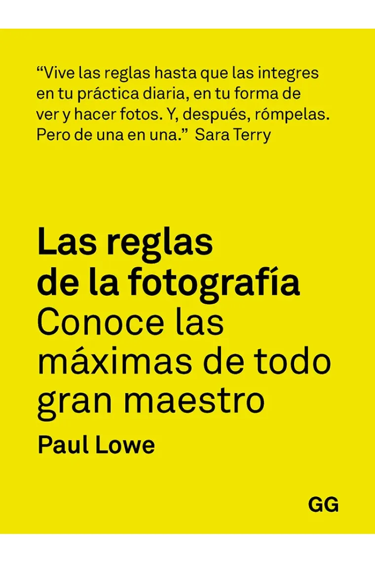 Las reglas de la fotografía.