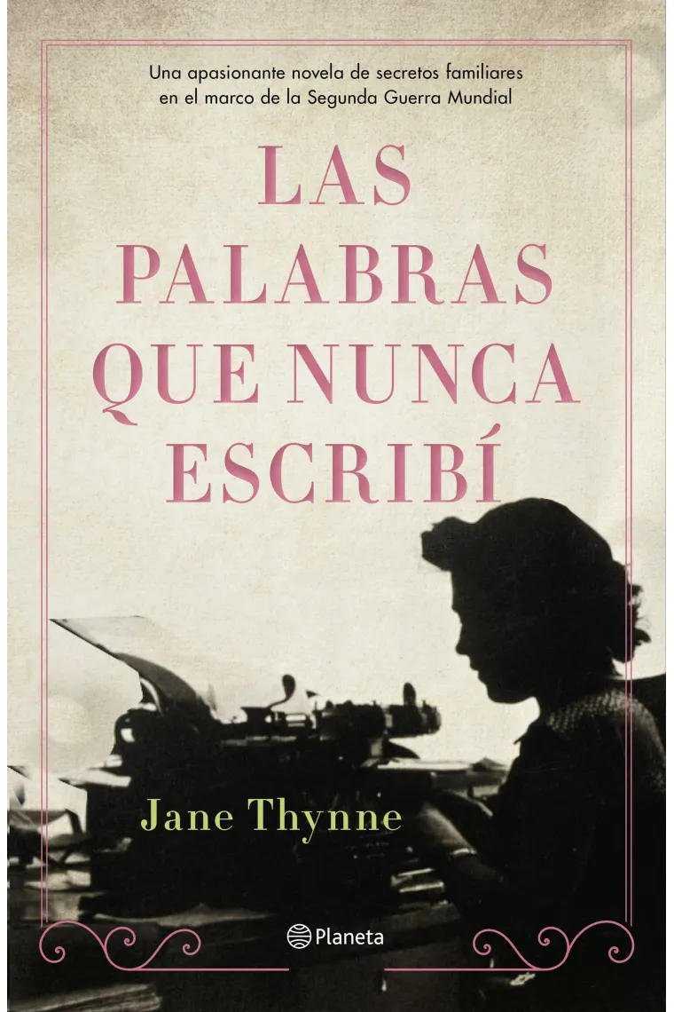 Las palabras que nunca escribí