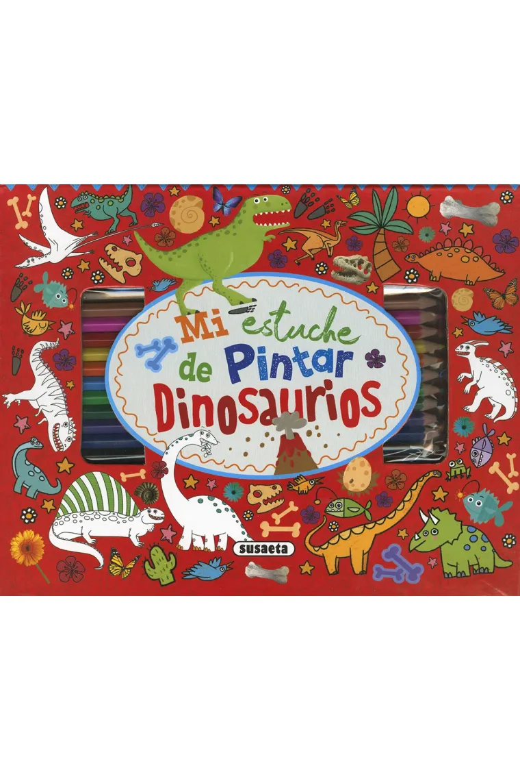 Mi estuche de pintar dinosaurios