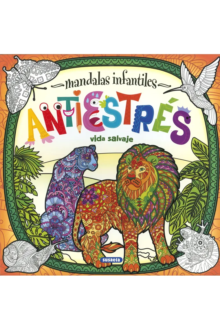 Mandalas infantiles antiestrés. Vida salvaje