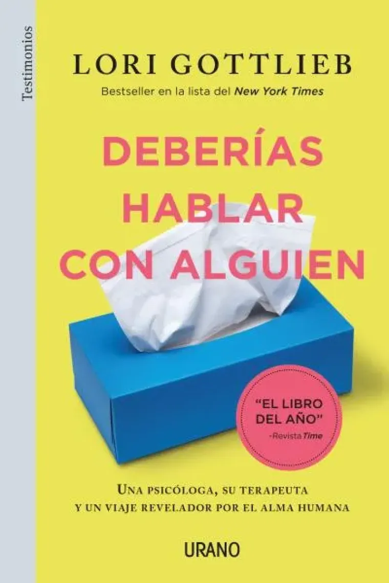 Deberías hablar con alguien.
