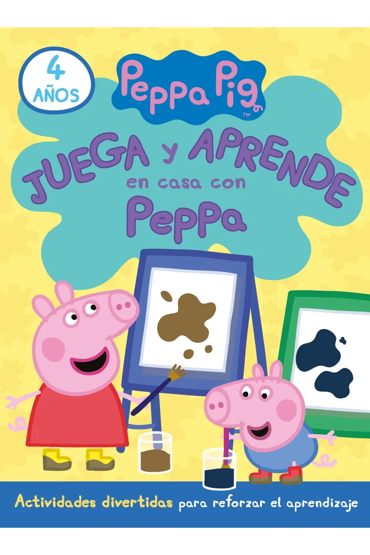 Juega y aprende en casa con Peppa (4 años). Tu cuaderno de vacaciones