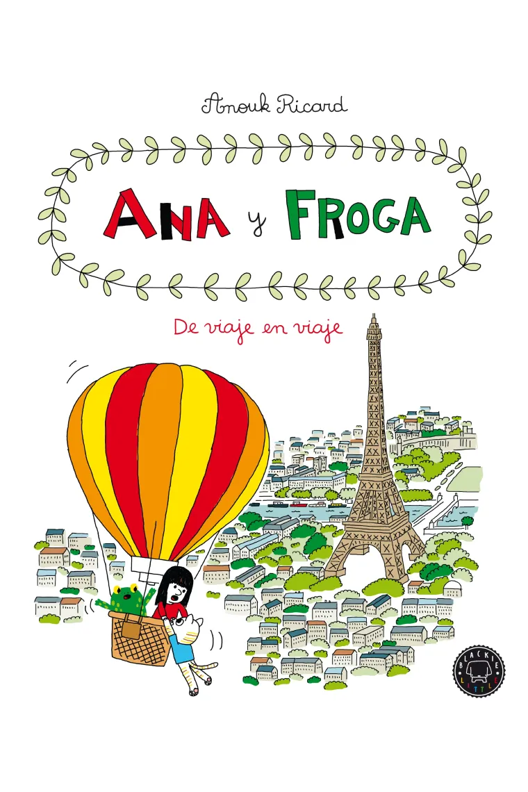 Ana y froga, tomo 5: De viaje en viaje